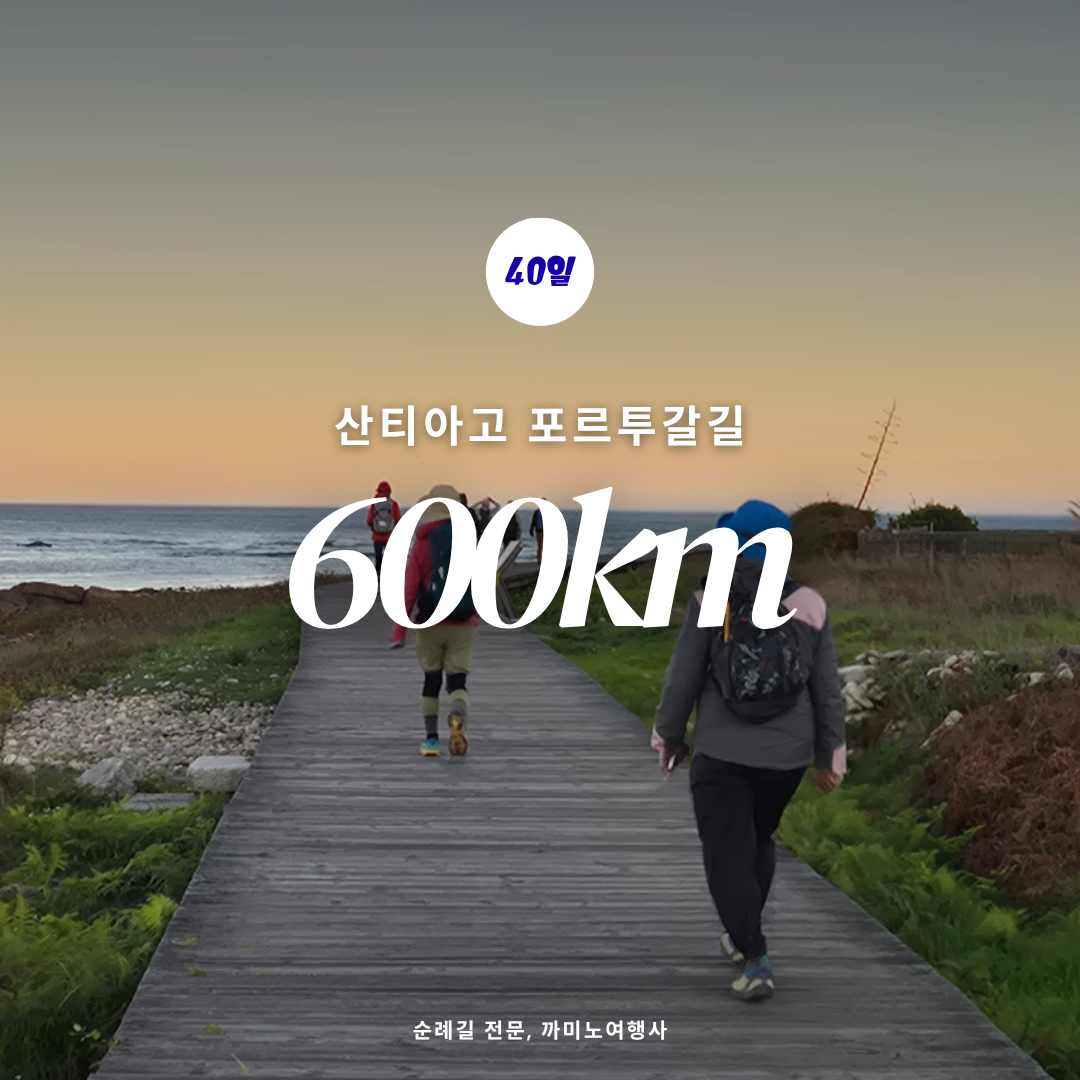 *포르투갈 600km 40일 완주코스*
